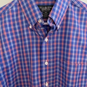 Brooks Brothers Medium Plaid Button Down